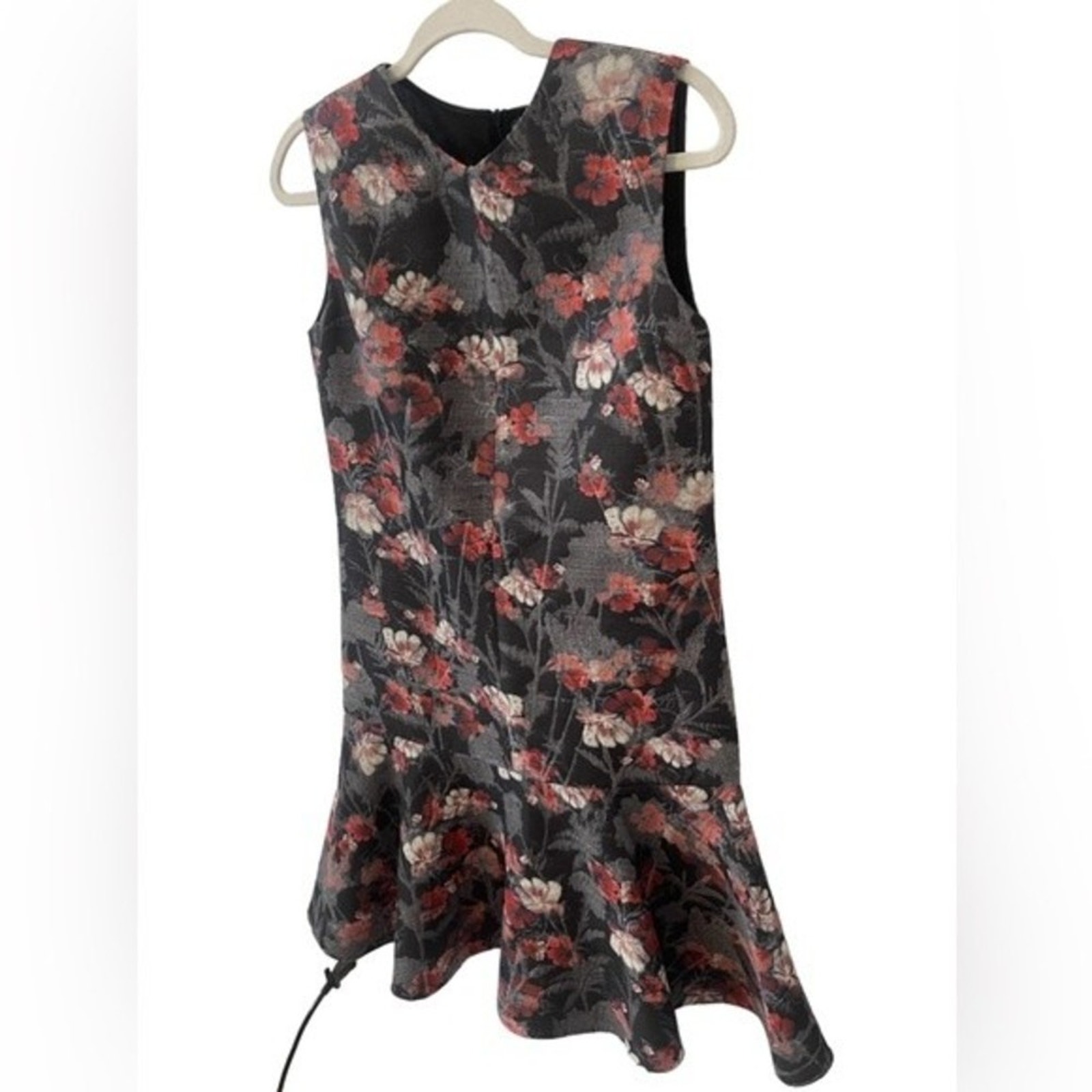 Ermanno Scervino Floral Mini Dress Ruffle Party Cocktail Hoco Wedding Formal 6 — image 4 of 8